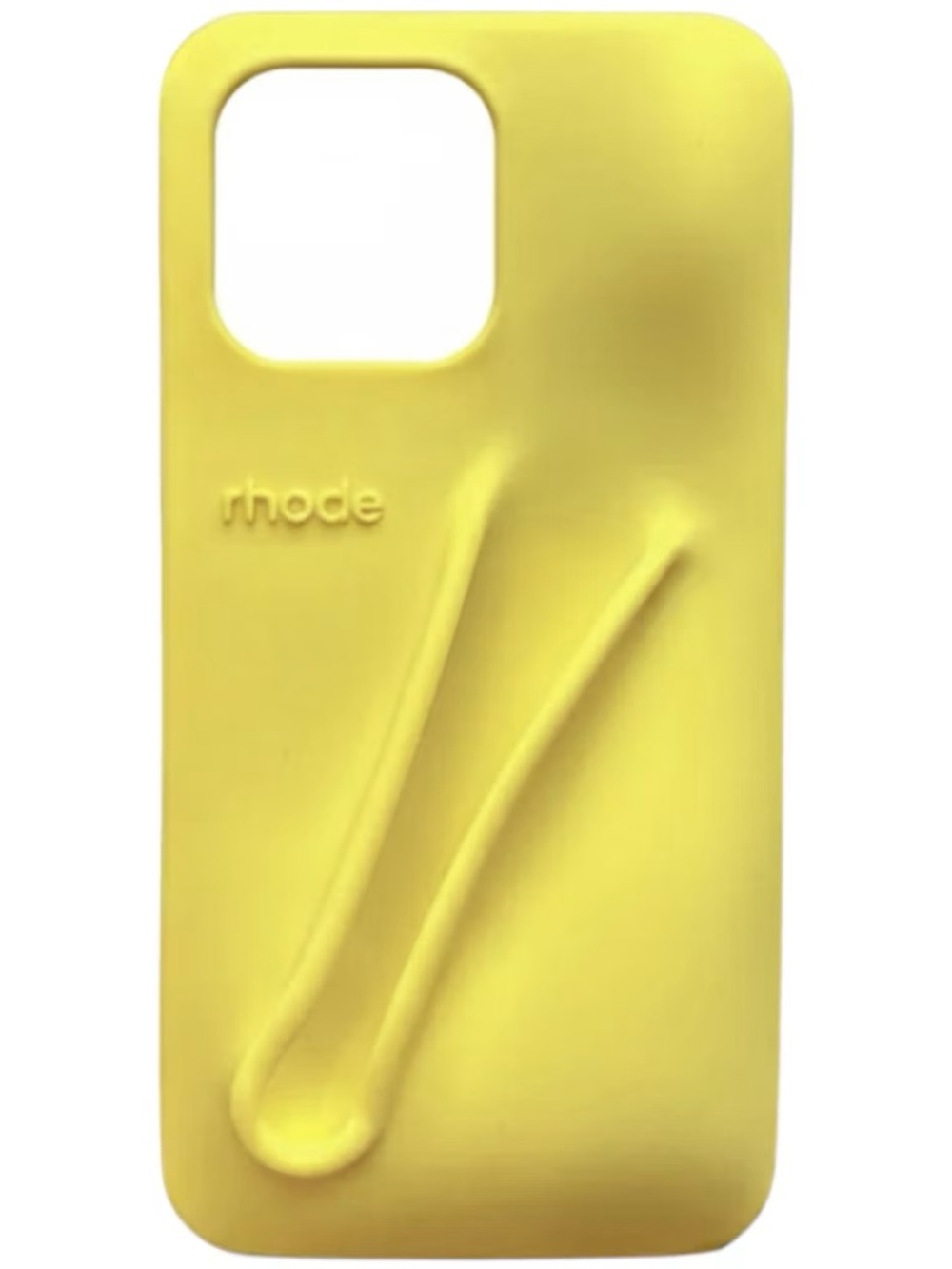 IPHONE 15!!! RHODE Yellow iPhone Case with Built-In lip balm slot